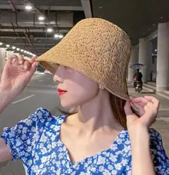 新品 レディース バケット ハット 帽子 深め 折りたたみ 夏 カジュアル 女性