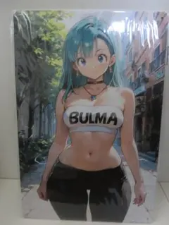 ドラゴンボール-/BULMA【ブリキ看板／メタルサイン】