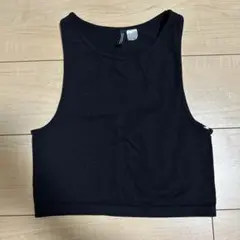 【H&M】タンクトップ ブラック M