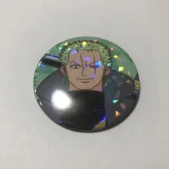 ONEPIECE マルイ　出張店　ホロ缶バッジ　ゾロ