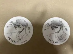 凛　コースター 2枚セット