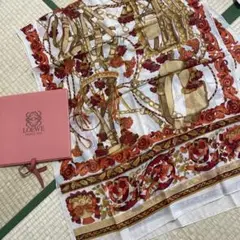未使用 ロエベ 薄手 スカーフ