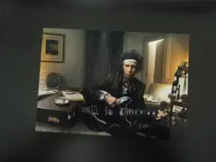 A4 額付き ポスター キースリチャーズ Keith Richards ギター