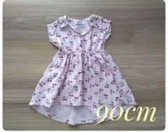 ★値下げ・美品★さくらんぼ　ワンピース　90cm
