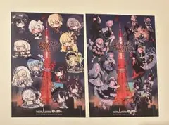 魔法少女ノ魔女裁判 まのさば 東京タワー 特典 集合 ポストカード 2種