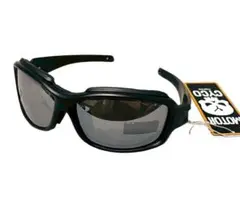 【新品】RIDEZ 偏光防風サングラス UVカット マットブラック/ミラーレンズ