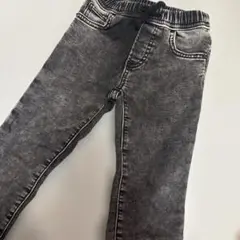 GAPダークグレー デニム風 ロングパンツ