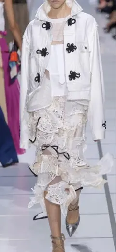 sacai 18ss デニムジャケット 使用感あり size1