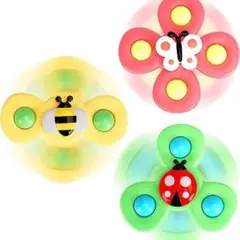 赤ちゃん 知育玩具 ハンドスピナー 3点セット