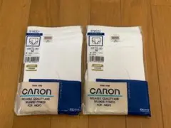 CARON ホワイト 下着 キャットブリーフ Mサイズ 2パック