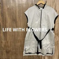 【 3026番】LIFE WITH FLOWERS ミニワンピース