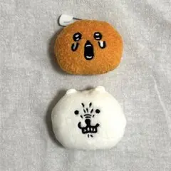ナガノ展 ナガノのくまと仲間たち おかおぬいぐるみバッジ ノベルティ 2点セット