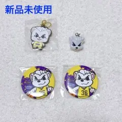 【新品未使用】Bリーグ マスコット ガチャ キーホルダー 缶バッジ サンディー