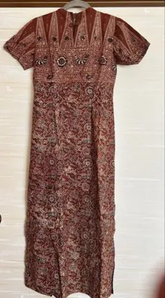 インドネシア製綿100%ワンピース