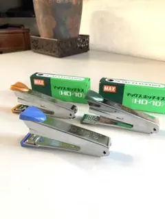 MAX HD-10 ホッチキス 3個セット