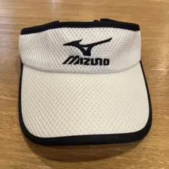 Mizuno サンバイザー ホワイト