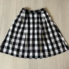URBAN RESEARCH DOORS チェック柄スカート 135