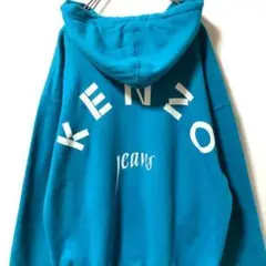 希少 KENZOJEANS ケンゾー 富嶽タグ フルジップ パーカー