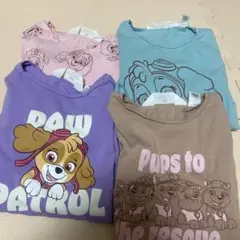 H&M PAW PATROL Tシャツ 4枚セット 122/128