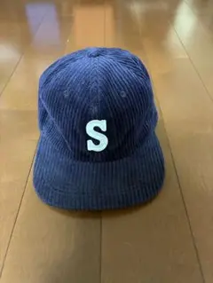 濃紺キャップ　綿100%