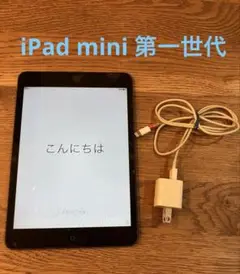 iPad mini 第1世代 16GB MD528J/A【充電器付き】