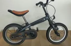 BMW 子供用自転車 キッズバイク シルバー/青 14インチ 中古 BMW 子供用自転車 キッズバイク シルバー/青 14インチ 中古
