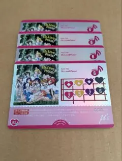 ラブライブ！オフィシャルカードゲーム ラブカ oh、love＆Peace 4コン