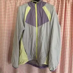 Nike ジップアップジャケット XL 紫/黄