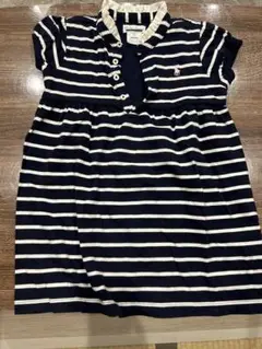 Ralph Lauren 24M 半袖ワンピース ネイビー