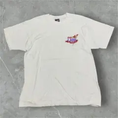 90sUSA製フルーツオブザルーム Tシャツ 白Lサイズ シングルステッチ