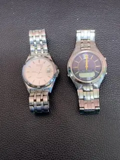 腕時計　CASIO　ORIENT 2本セット