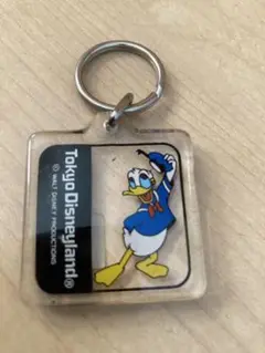 【開園当初】東京ディズニーランド ドナルドダック キーホルダー