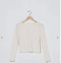 mou frill top～ムーフリルトップ Flower