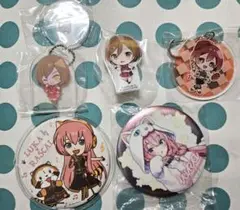 5点セット MEIKO 巡音ルカ 缶バッジ 初音ミク マジカルミライ ラスカル