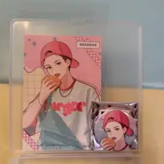 ハンドレッドノート コラボカフェ ブロマイド 缶バッジ 踏分誠一