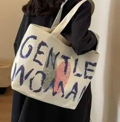 GENTLE WOMAN トートバッグ t