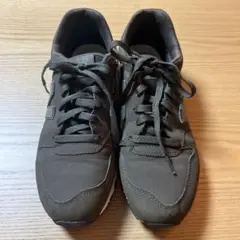 new balance ダークブラウン スニーカー