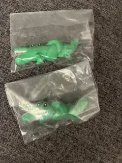 ねじれどうぶつフィギュア わに ガチャガチャ