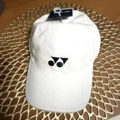 新品未使用！YONEX ホワイトキャップ 40106J