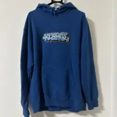 XLARGE パーカー ブルー