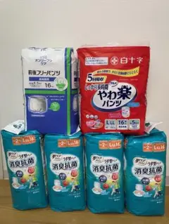 消臭‼︎ 大人用紙オムツリハビリパンツ L〜LLサイズ×6袋 96枚