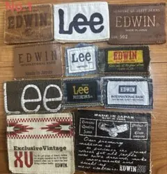 ジーパンタグ　ワッペン　ハンドメイド　1