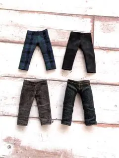 オビツ11用服 パンツ4点セット