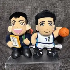 【当時物：新品タグ付き】スラムダンク　ぬいぐるみ　相田彦一＆仙道彰　レトロ