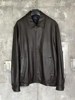 Brooks Brothers ウィメンズ　レザージャケット　ブラック Brooks Brothers ウィメンズ レザージャケット ブラック レディース
