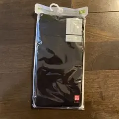 新品　未開封　UNIQLO ブラック １０分丈　レギンス 100cm