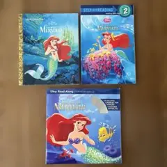 【英語絵本】3冊セット THE LITTLE MERMAID リトルマーメイド