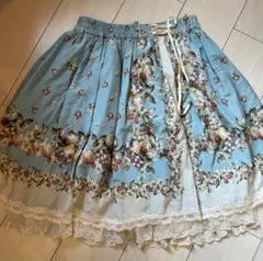 axes femme スカート　フルーツ柄　アクシーズファム