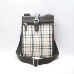 BURBERRY バーバリー ノバチェック ショルダーバッグ ポシェット