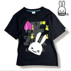 CUNE｜日替わりTシャツ L ブラック黒キューンAugust2020年8月